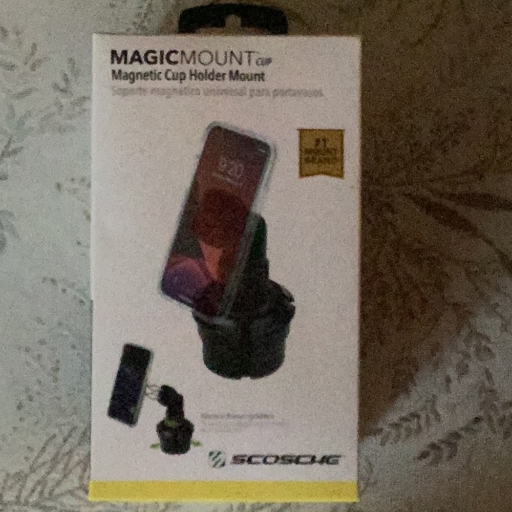 MagicMount cup Magnetic Cup Holder Mount. New in sealed box.
